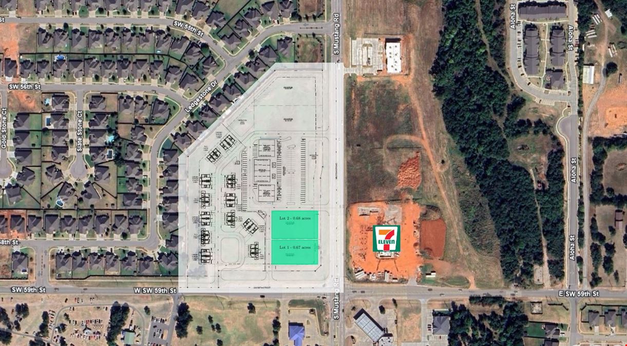 Ledgestone Development – 2 Hard Corner Commercial Lots