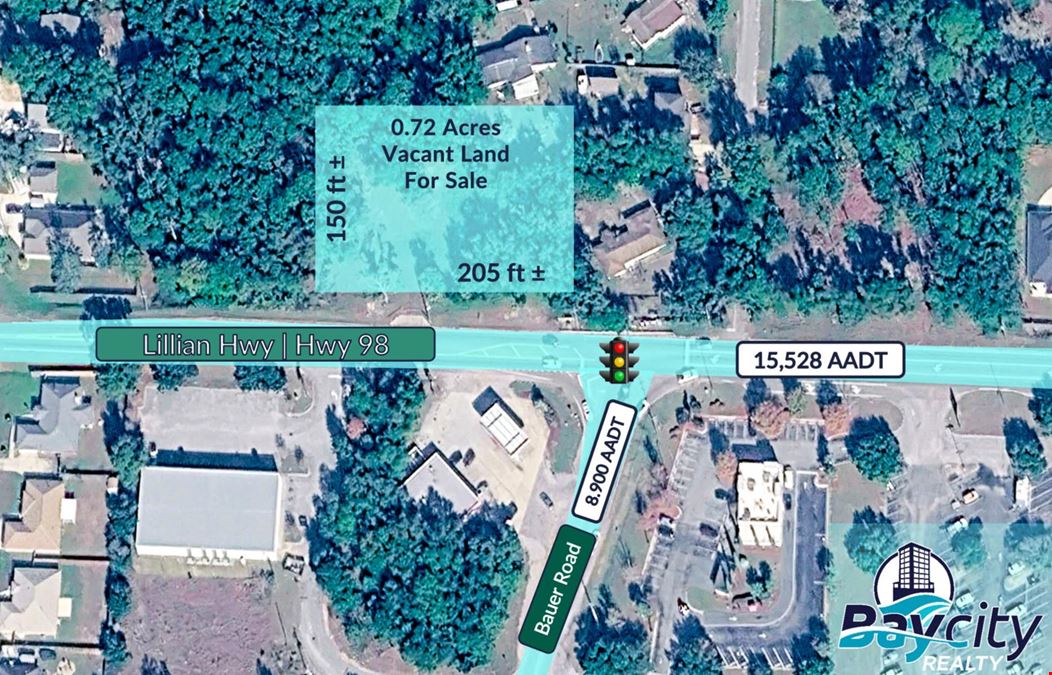 12310 Lillian Hwy, Pensacola | 0.72 Acres