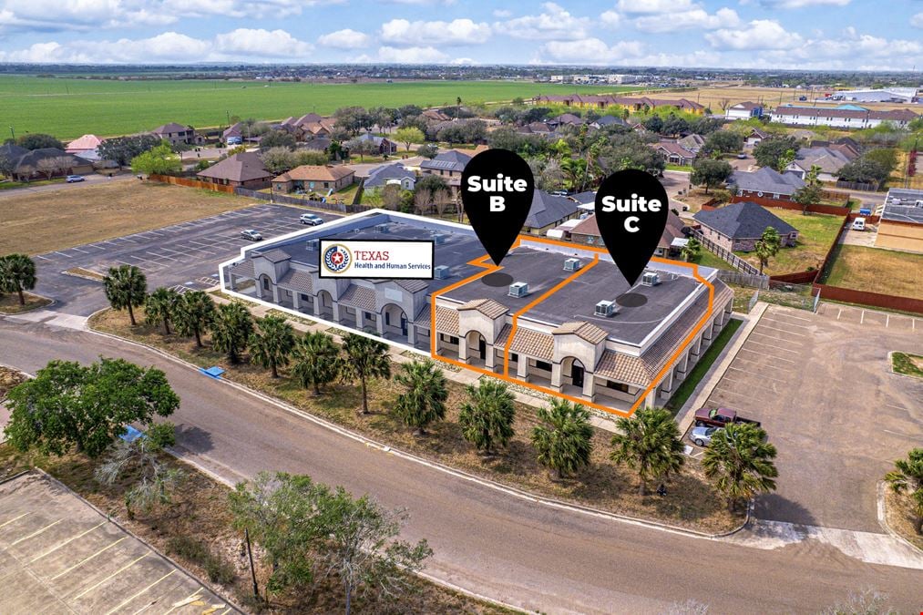 3,093-7,156± SQFT | Available for Lease | Flexible Layouts | All or Part | Elsa, TX