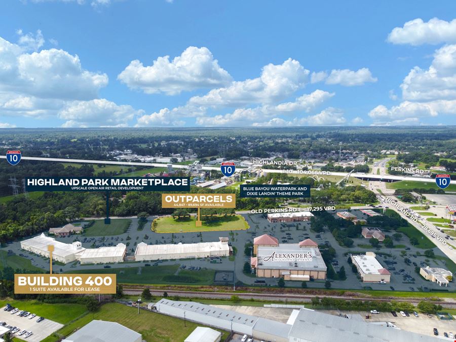 Highland Park Marketplace: Upscale Grocery Anchored Retail Center