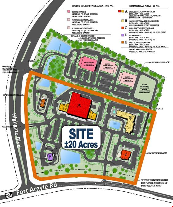 ±20 Commercial Acres at New Hampstead Entrance