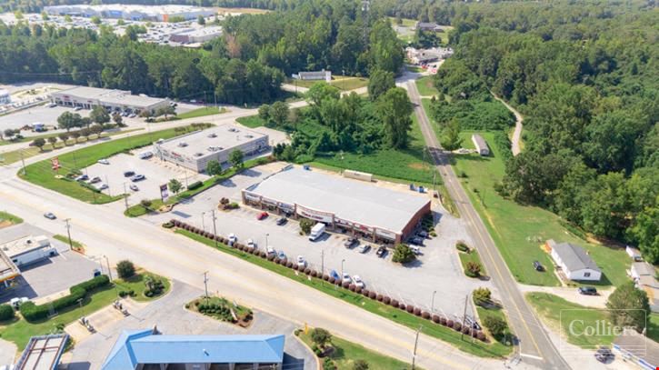 Retail Shopping Center on Main Street in Laurens, SC