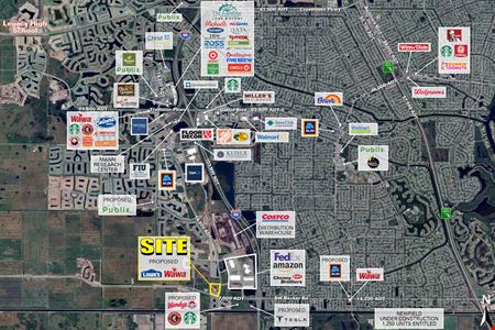 Preview of commercial space at NWC of Becker Rd & SW Village Pkwy