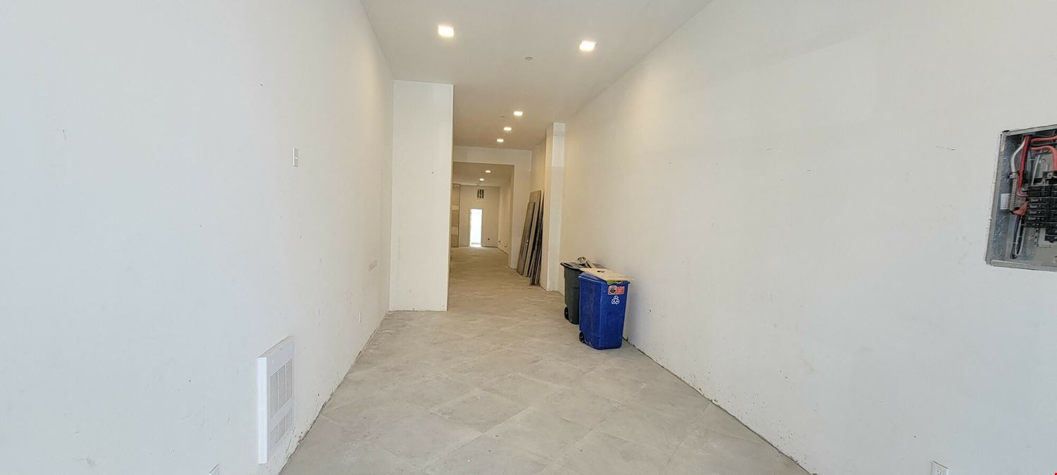 800 SF | 1236 Bedford Avenue | New Development Retail Space With Glass Frontage For Lease