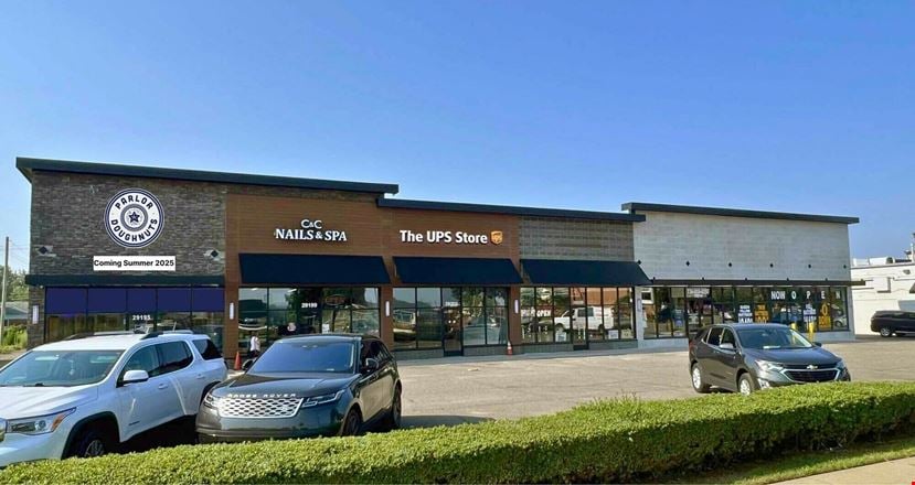 Preview of Retail space for Rent at 29195 - 29215 Plymouth Road 