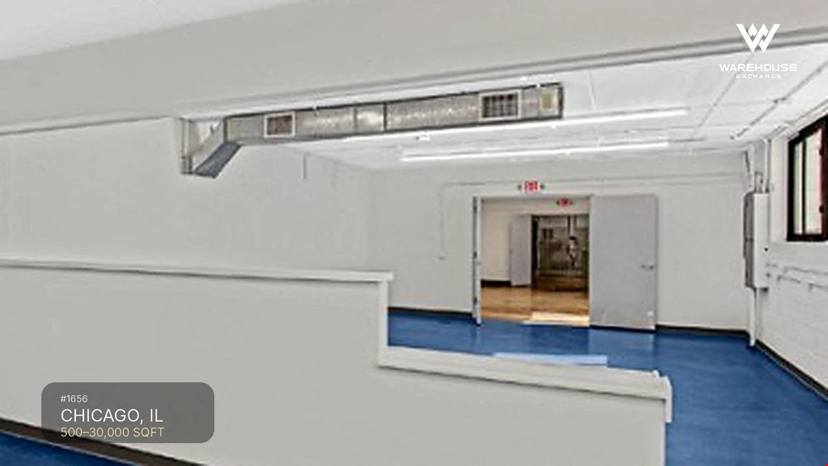 Chicago Warehouse Space for Rent #1656 | 500-4,000 Sq F