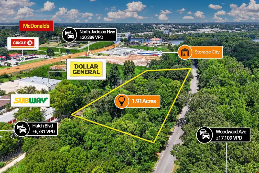 $1 Auction – 1.91 Acre Parcel | 30K VPD | Dollar General Adjacent