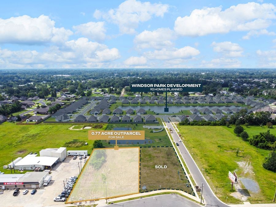Office/Retail Outparcel at Windsor Park Residential Development
