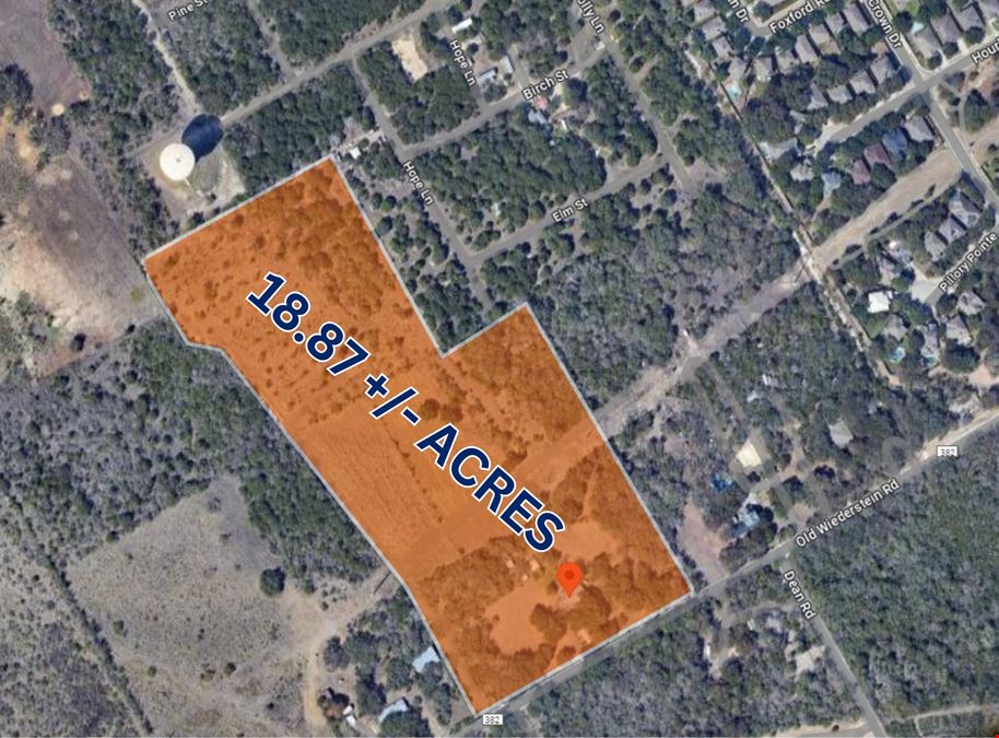 18.87 Acres in Schertz
