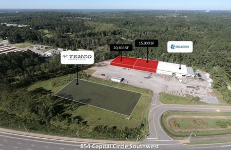Preview of Industrial space for Rent at 854 Capital Circle Southwest