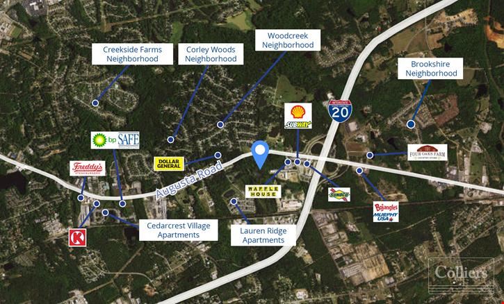 Augusta Road - Parcel B: ±4.01-Acre Retail Parcel Available | Lexington, SC