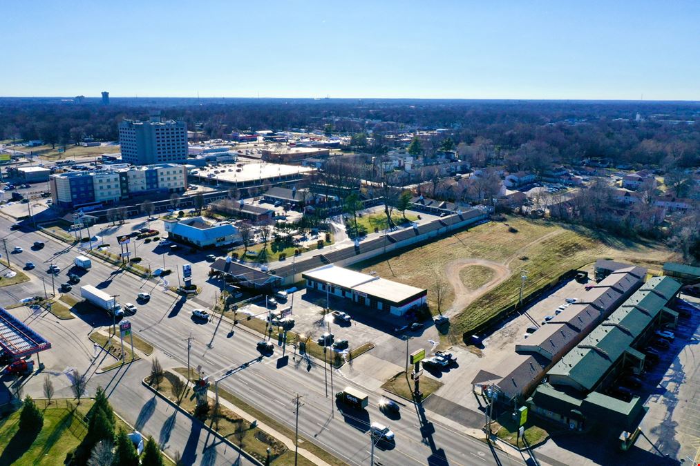 2.21 Acres For Sale on Glenstone near I-44 Zoned HC