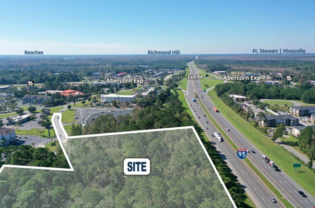 ±13.02 Gross Acres with I-95 Frontage