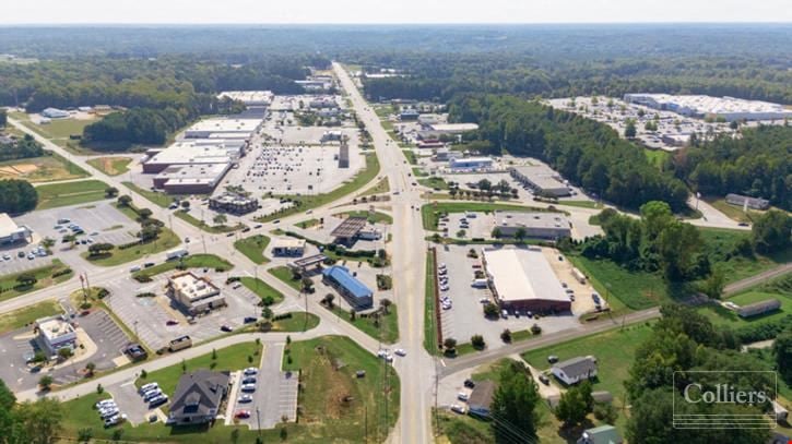 Well-positioned Retail Shopping Center on Main Street in Laurens, SC