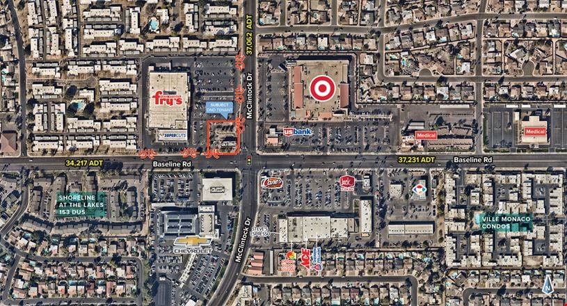 Preview of Retail space for Rent at 5130 S McClintock Dr