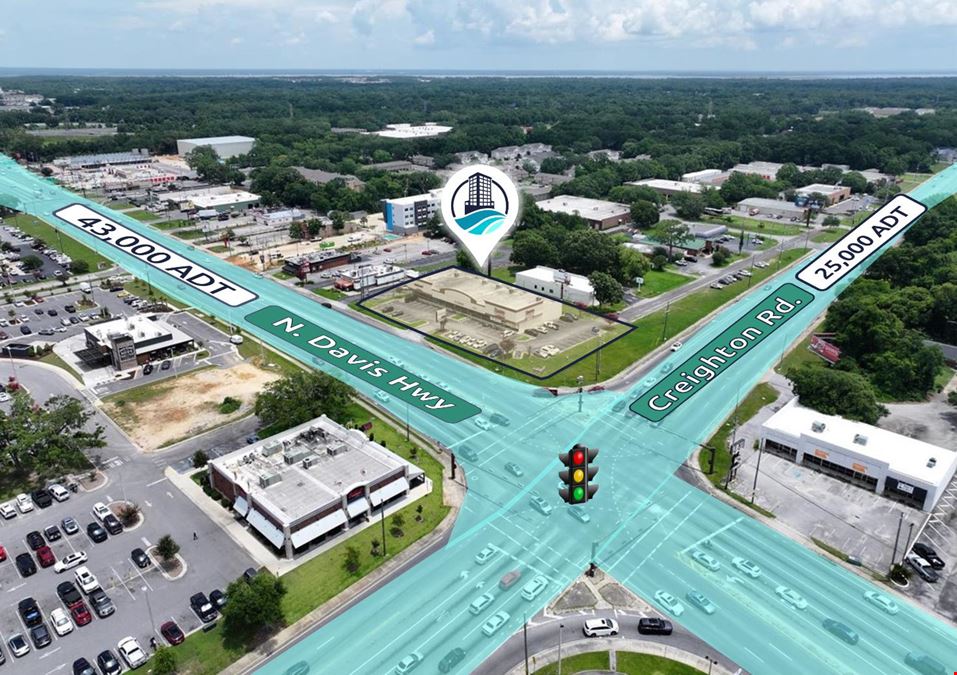 7000 N Davis Hwy | National Anchored Strip Center