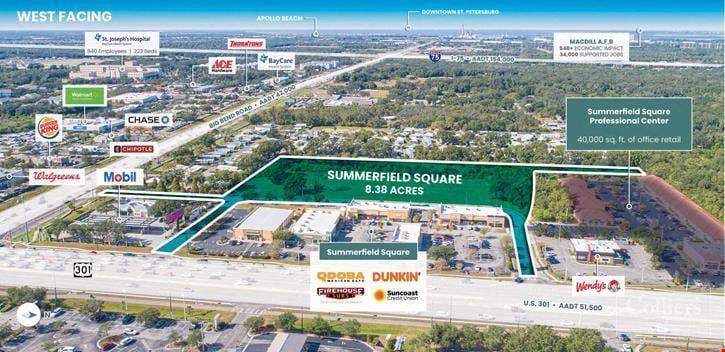 UNDER CONTRACT! | Summerfield Square | 8.38± Acres