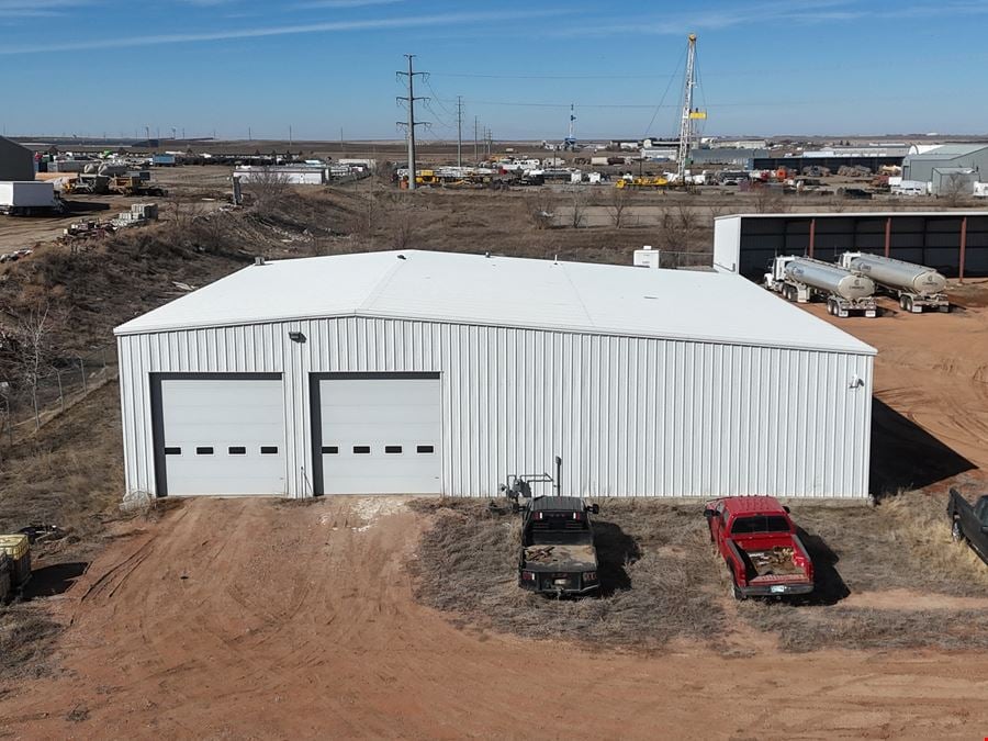 ±12,500 SF Shop(s) | Fenced and Stabilized ±5.53 Acre Yard