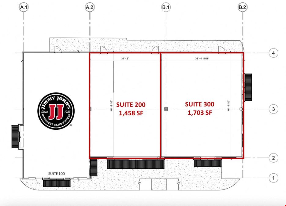 New Construction Retail Space