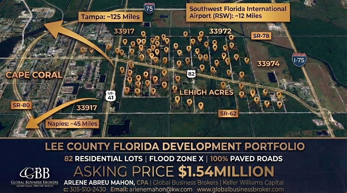 81 Developable Lots