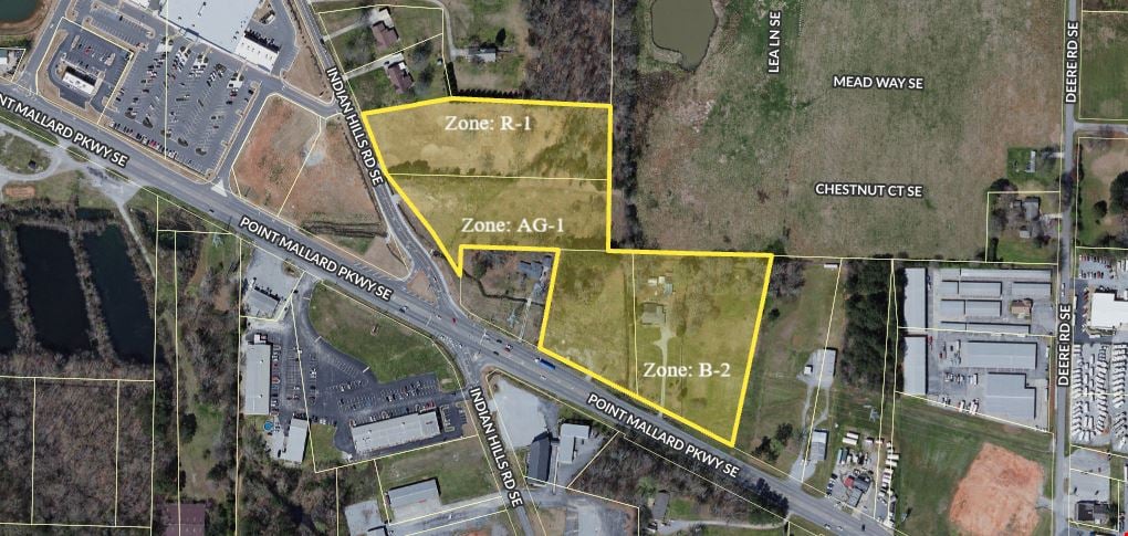 12.3 Acres +/-  For Sale