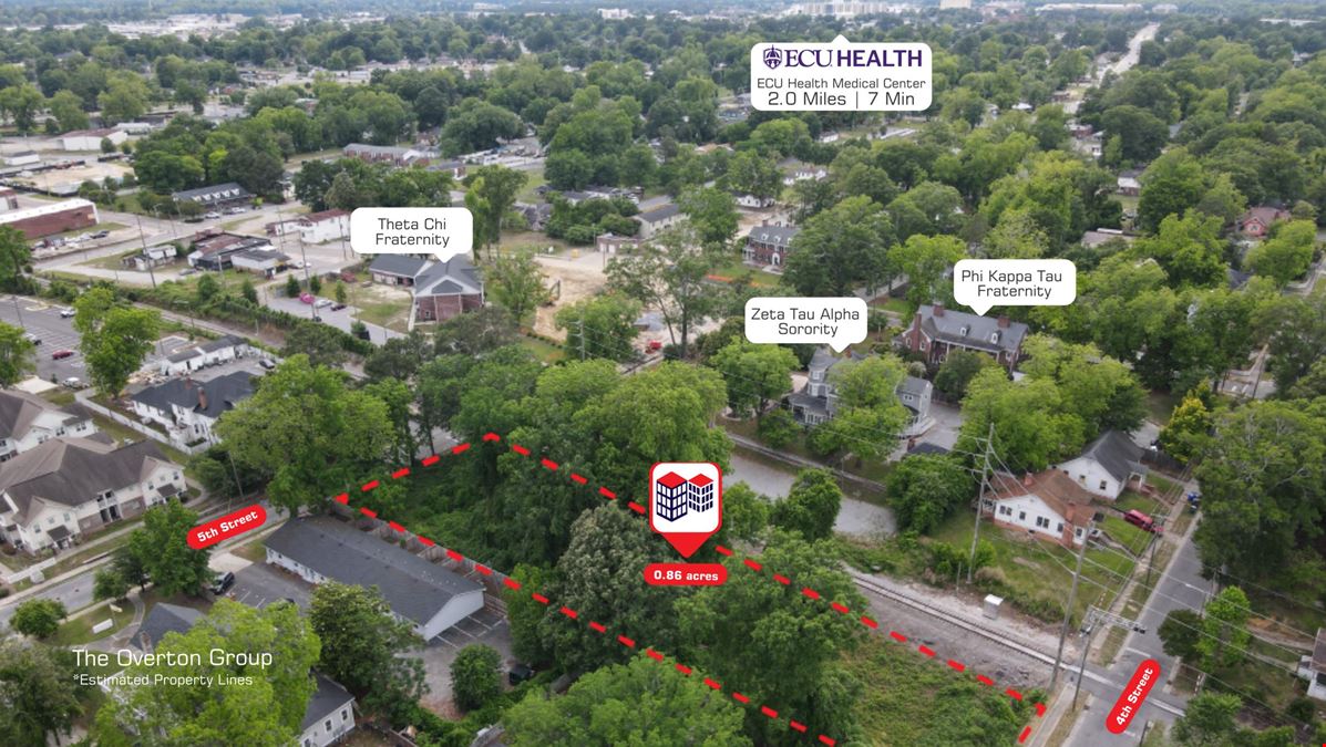 0.86-Acres Near Downtown Greenville