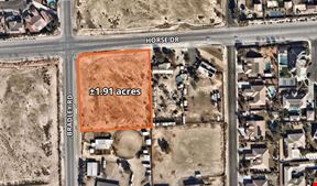 ±1.91 acres  Horse & Bradley