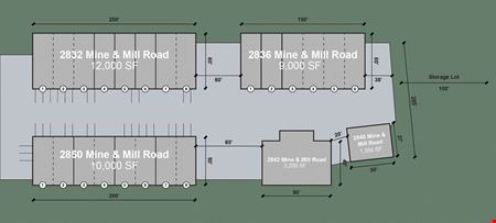 Preview of commercial space at 2840 Mine & Mill Road