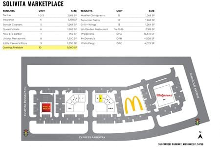 Preview of Retail space for Rent at 381 Cypress Parkway