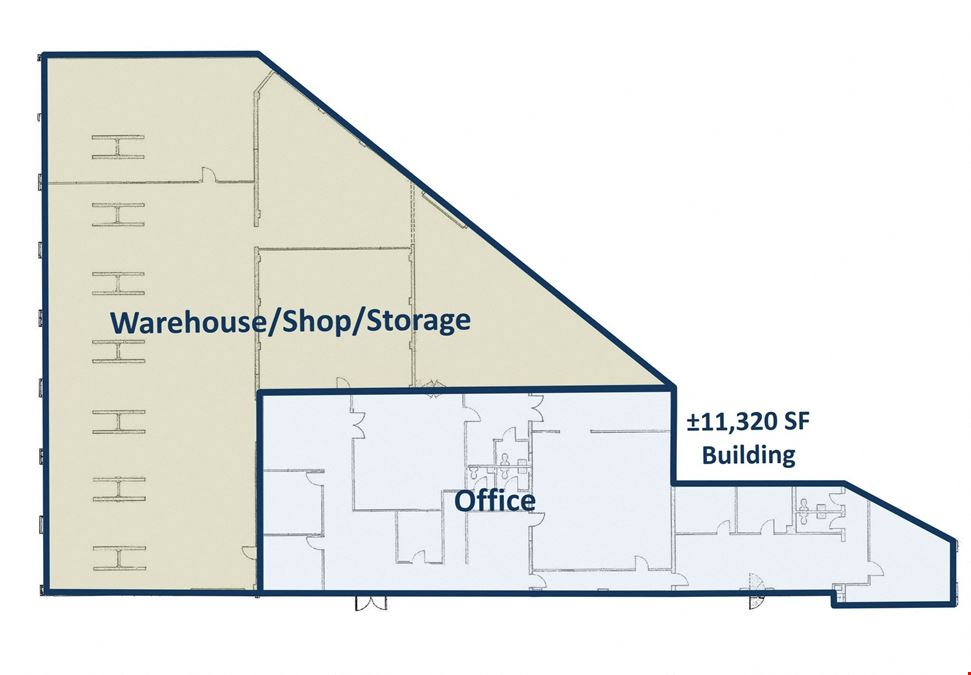 ±11,320 SF Free-Standing Office/Industrial Building | Sale or Lease