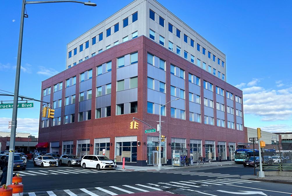 3,250 - 15,000 SF | 3651 Bruckner Boulevard | Prime Office Space With 14-Foot Ceilings For Lease