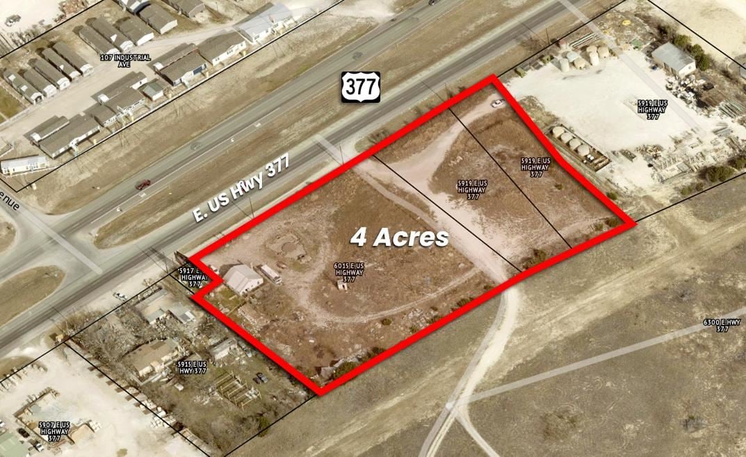 4 Acres at 5919 & 6015 East Highway 377