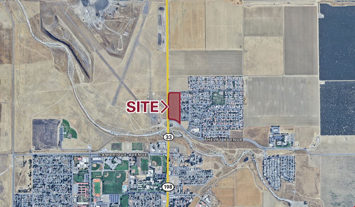 NEC HWY 33/198 & Phelps Ave