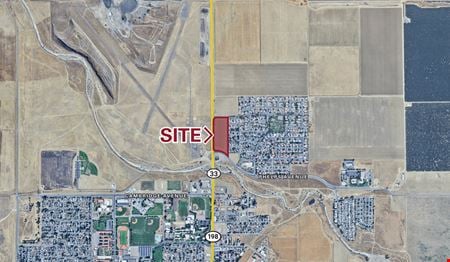 Preview of VacantLand space for Sale at NEC HWY 33/198 & Phelps Ave