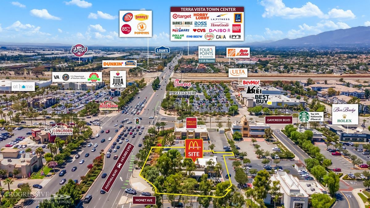 McDonalds Outparcel to Victoria Gardens