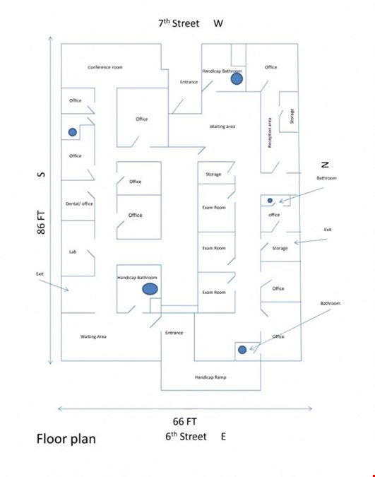4,691 +/- SQFT FREESTANDING office space