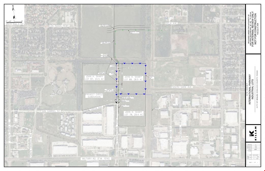 John H. Shary Industrial Lots