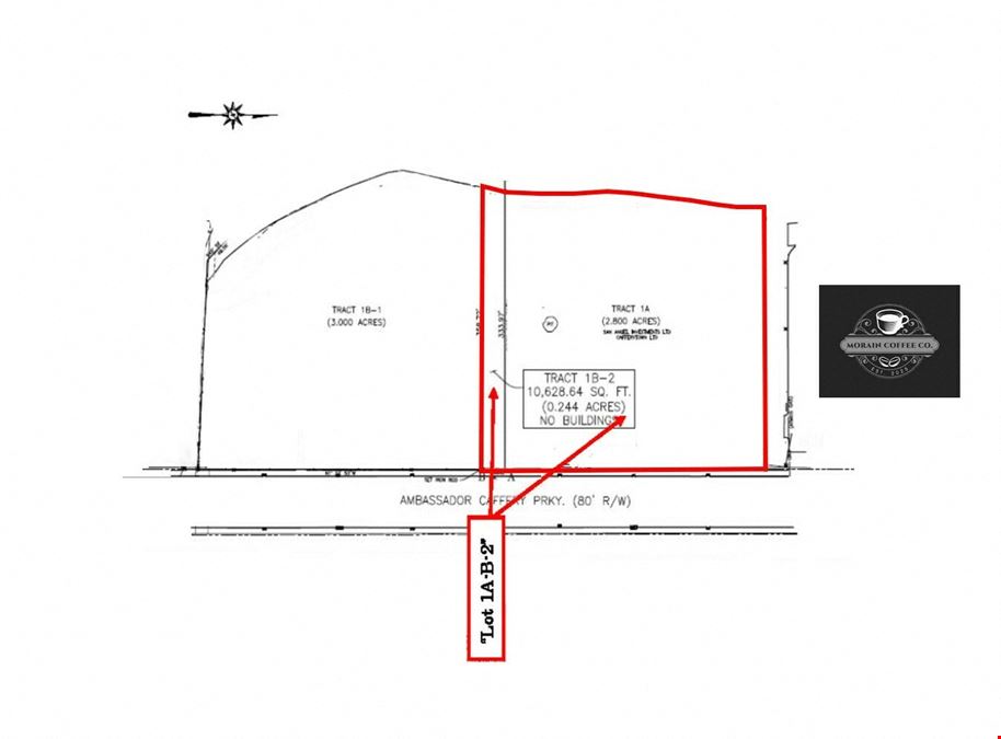 FOR SALE: ±3.044 ACRES ON AMBASSADOR CAFFERY
