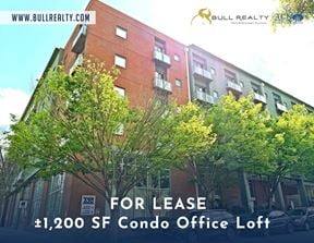 ±1,200 SF Condo Office Loft