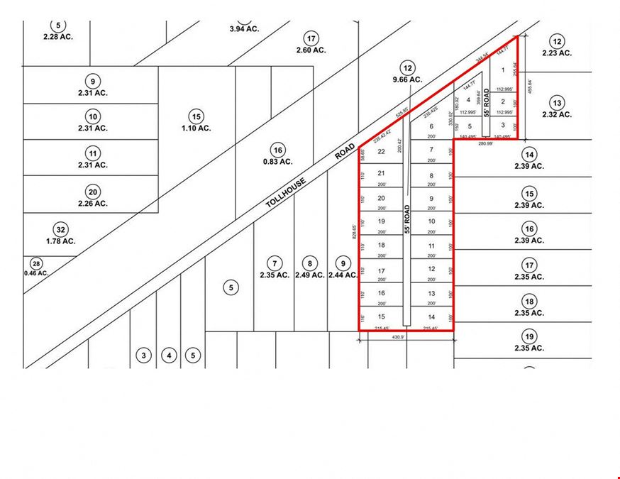 ±11.96 Acres of Vacant Residential Land in Clovis, CA