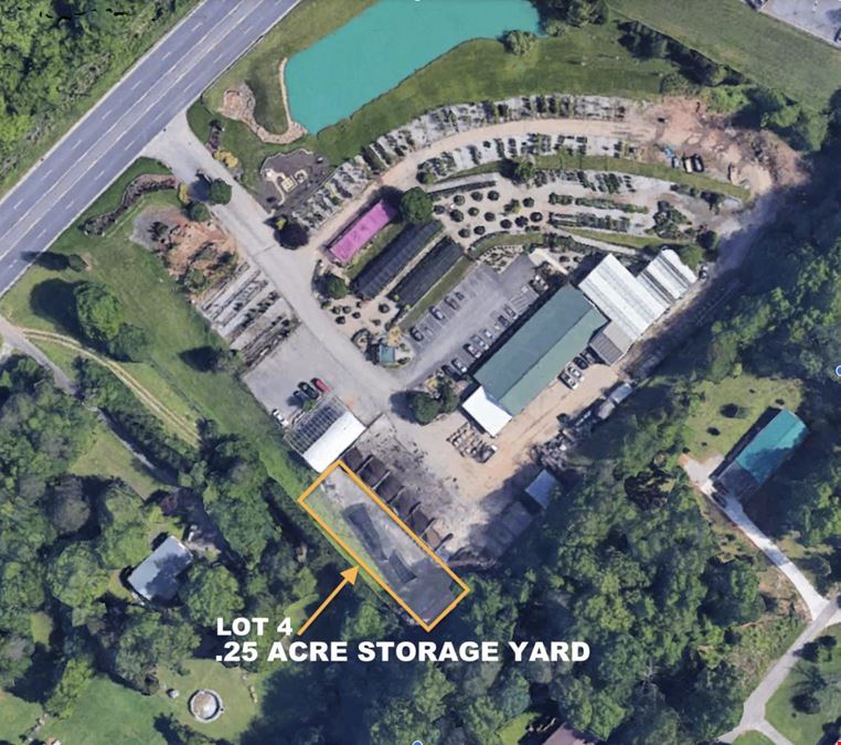 1 to 4 Storage / Outlet Lots for Lease