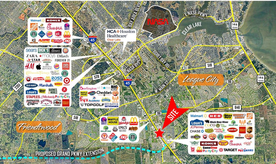 Retail/Med. Office for Pre-Lease League City @ Town Center Dr.
