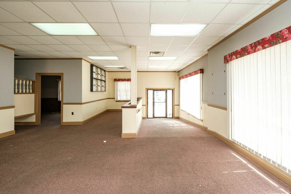 Former Bank Building For Sale |  $200,000+ BELOW Tax Assessment!
