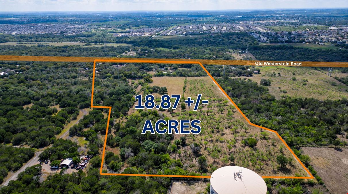 18.87 Acres in Schertz