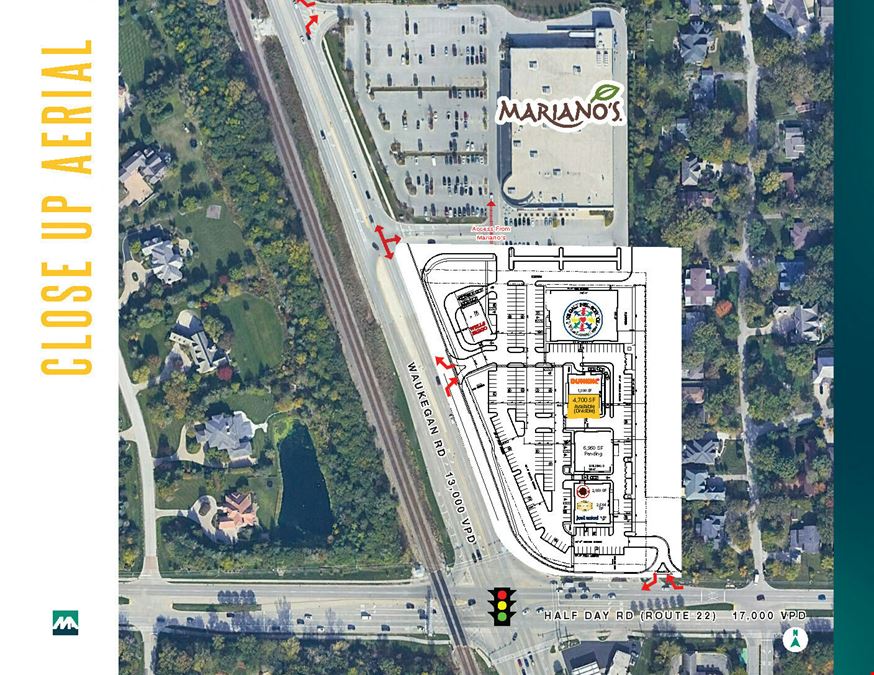 Waukegan Road & Half Day Road