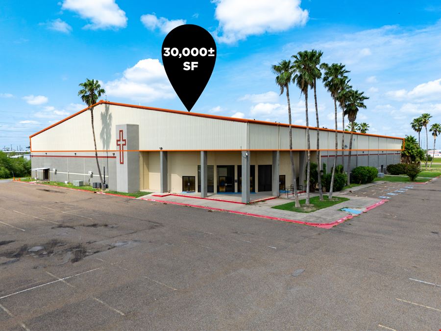 30,000 ±SQFT | Freestanding Office Space | Event Center | Service Industry | For Lease | Pharr, TX