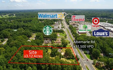 Preview of VacantLand space for Sale at 8705 Albemarle Rd