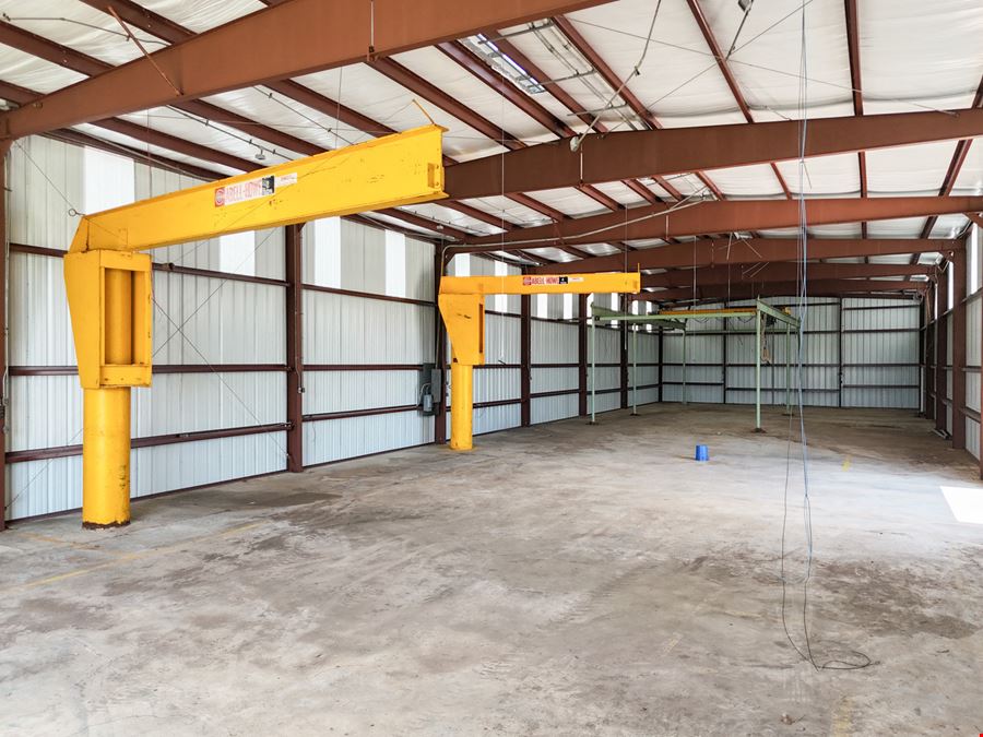 Crane-Serviced Warehouse Spaces with Frontage on Peters Rd