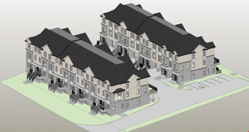 Approved Infill Townhome Site