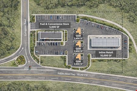 Preview of VacantLand space for Sale at 18201 & 18281 Indian Head Highway
